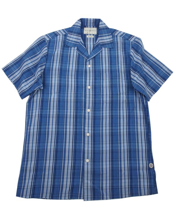 BN Natural Blue Plait Hawaii Shirt