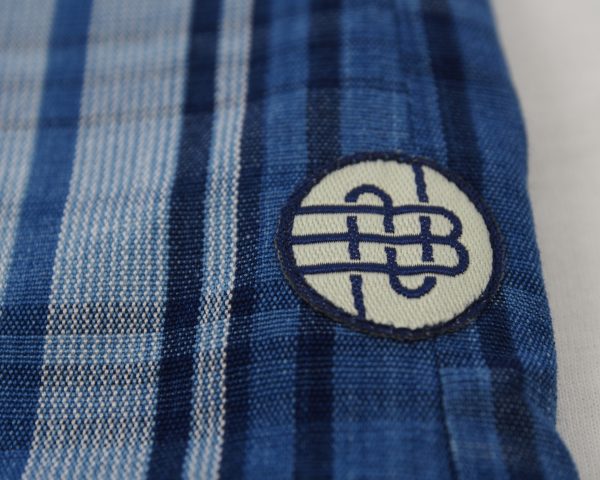 BN Natural Blue Plait Hawaii Shirt - Image 4